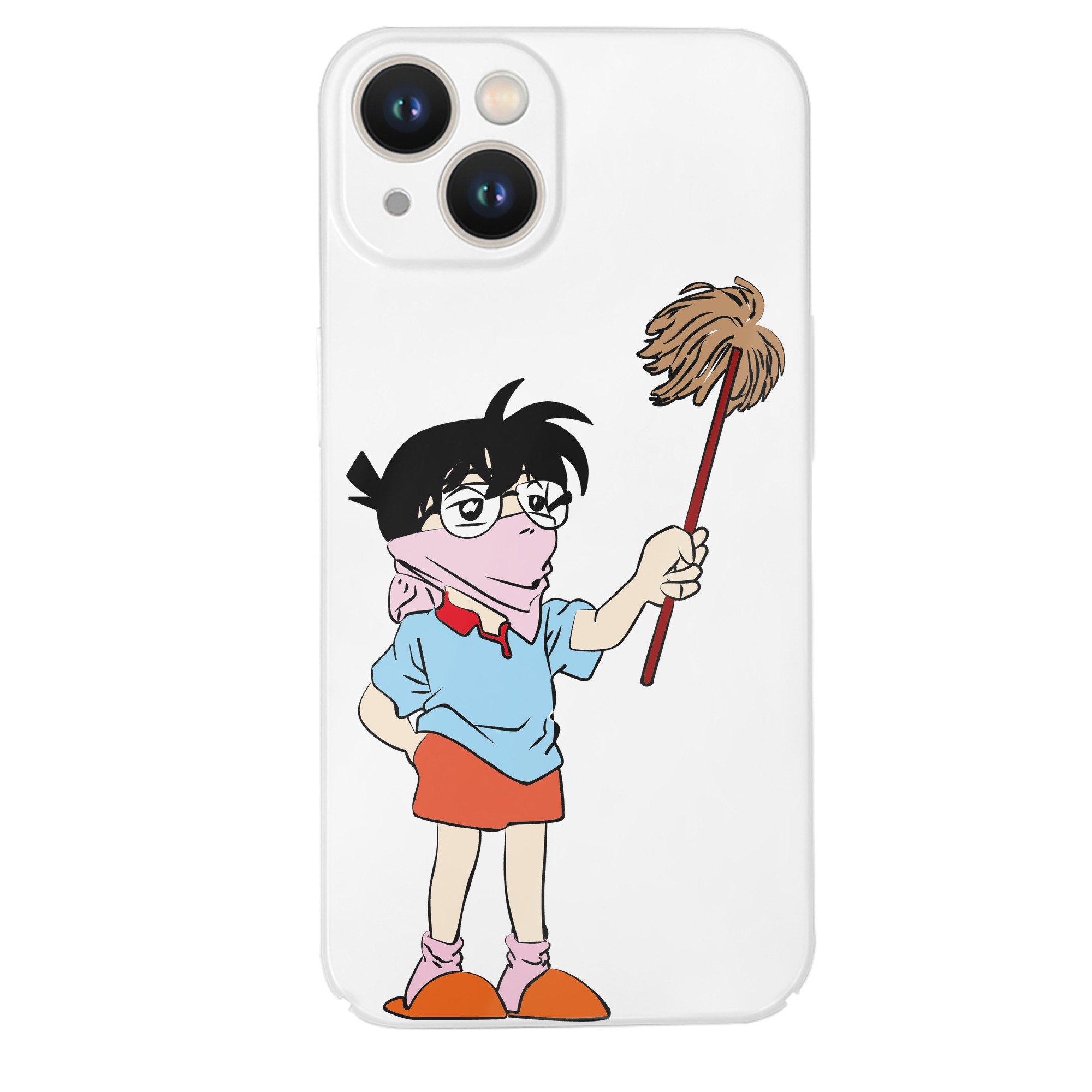 （画像用） 名探偵コナン 江戸川 コナン Detective Conan Conan Edogawa 【iPhone 14シリーズ対応】ハードケース